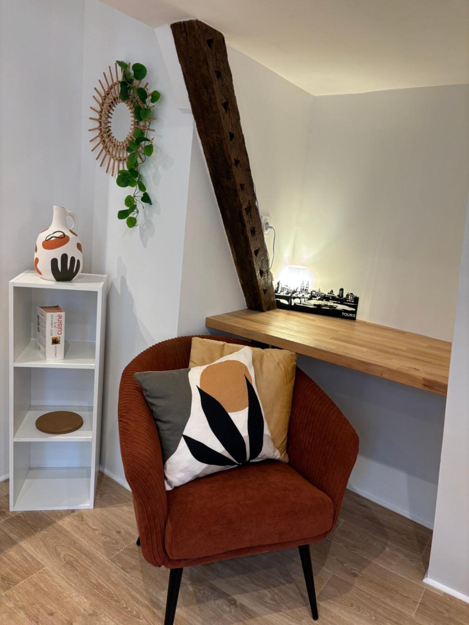 Ferienwohnung Chez Leo - Rue De La Scellerie Tours Exterior foto